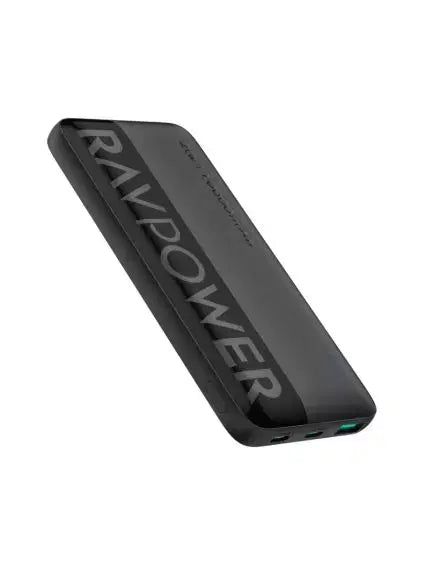 RAVPower RP-PB1228 PD 20W Pioneer 10000mAh 3-Port Power Bank black