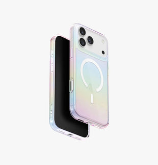 UNIQ HYBRID IPHONE 17 PRO (2025) 6.3 MAGCLICK CHARGING IRIDESCIA - PINK PRISM