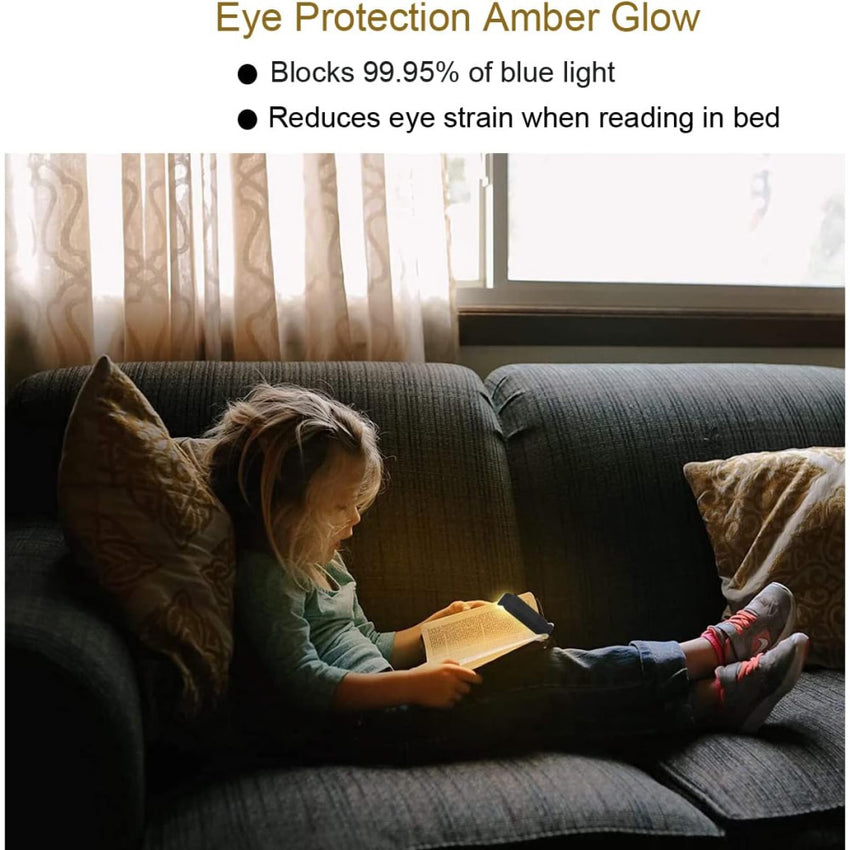 Litom Generic Rechargeable Book Light Reading Light, Portable USB Rechargeable LED Clip on Book Lights for Reading in Bed, 3 Brightness Adjustable Dimmable Bookmark Light for Eye-Protection, Reading Lamp (Black)