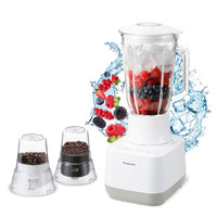 Panasonic Ice Crusher Blender 800 Watts, 2 Dry Mills, Glass jar, Capacity 2Liter