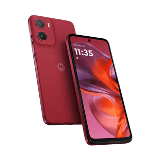 Moto G05 4 GB RAM + 8GB Ram 256GB Memory Dual Sim 4G Plum Red