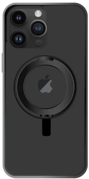 UNIQ HYBRID IPHONE 16 PRO MAX MAGCLICK CHARGING SWIVIX WITH 360 ROTATING KICKSTAND - CARBON (BLACK)