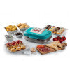 Ariete Vintage Style Sandwich Maker, Blue (Mod. 1972.01) - Non-Stick Plates