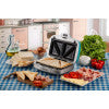 Ariete Vintage Style Sandwich Maker, Blue (Mod. 1972.01) - Non-Stick Plates