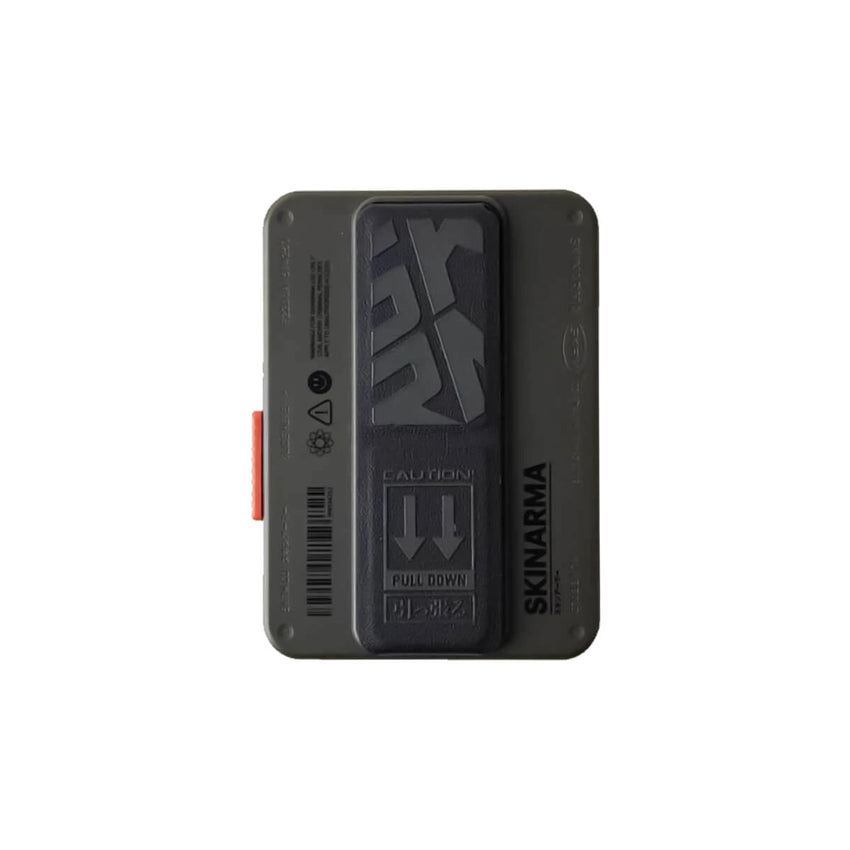 SKINARMA UNIVERSAL ATTACHMENT SMART GRIP-STAND ~ SPUNK Pewter Green