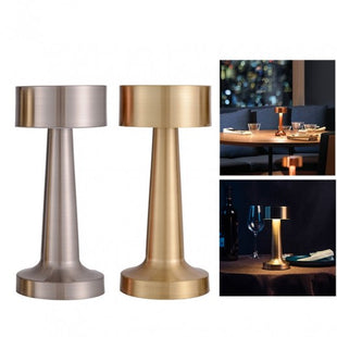 Sky Key Touch Sensor Bar Table Lamp-Silver