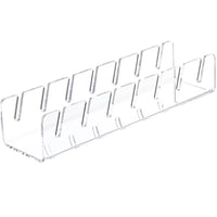 Skykey Cap Storage Organizer Acrylic Baseball Cap Display 7-Slot Transparent Stand - CAPSORG101