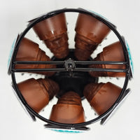 Skykey Coffee Capsule Storage Rack Rotating Holder Compatible With Dolce Gusto 35 Pods Iron Material - QY-1903