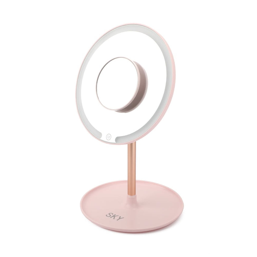 Skykey Desktop Makeup Mirror With 5X Magnification Magnet Small Mirror Model 1 - 2324531039873