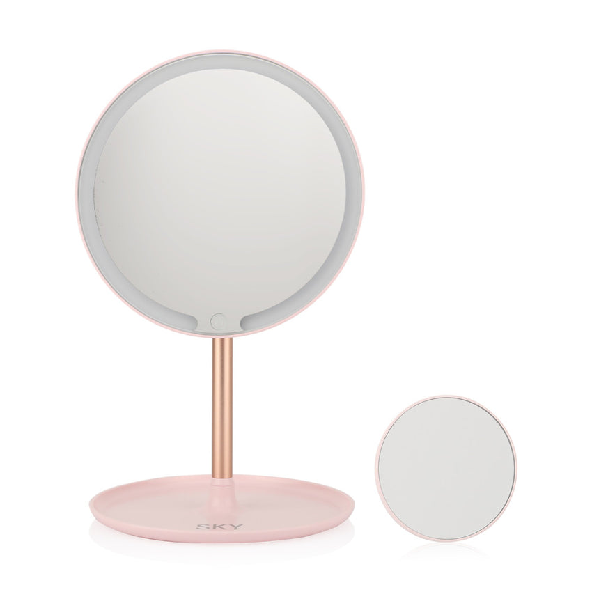 Skykey Desktop Makeup Mirror With 5X Magnification Magnet Small Mirror Model 1 - 2324531039873