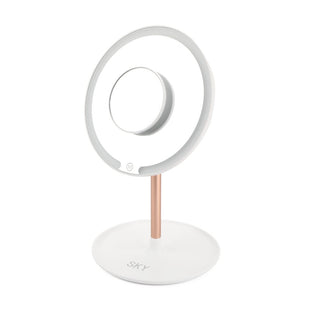 Skykey Desktop Makeup Mirror With 5X Magnification Magnet Small Mirror Model 2 - 2324531039872