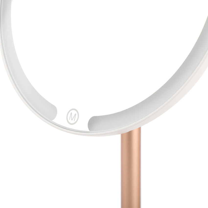 Skykey Desktop Makeup Mirror With 5X Magnification Magnet Small Mirror Model 2 - 2324531039872