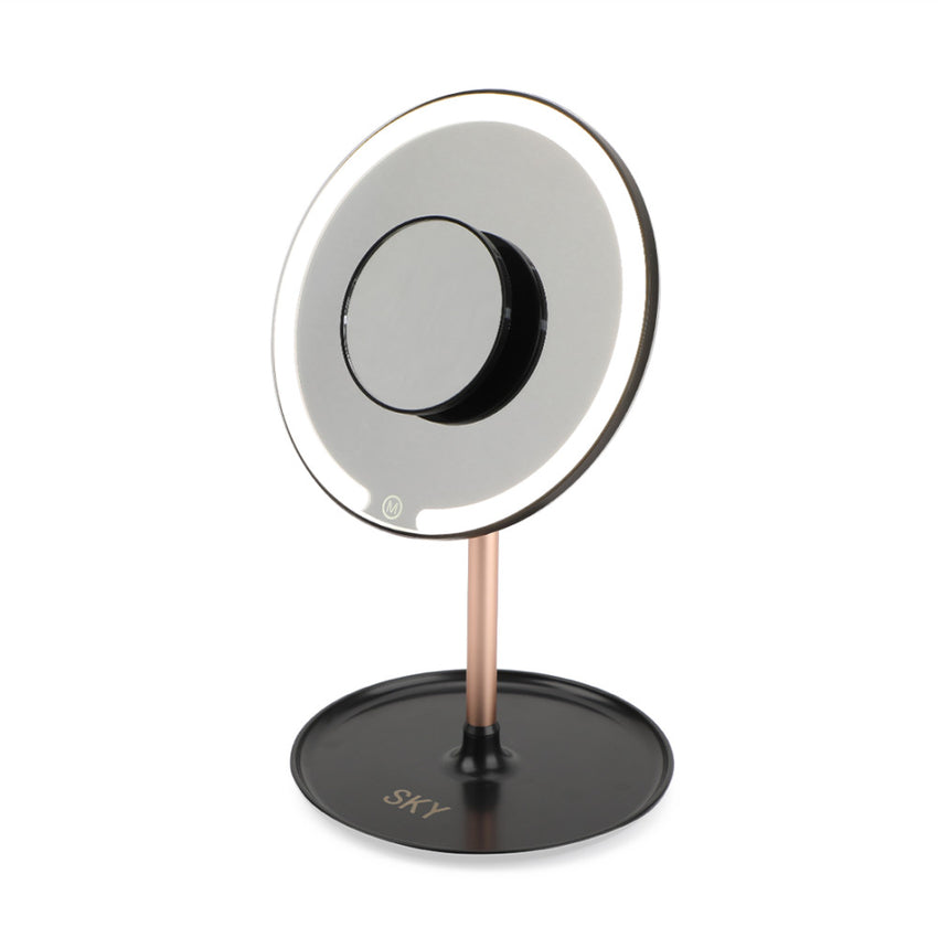 Skykey Desktop Makeup Mirror With 5X Magnification Magnet Small Mirror Model 3 - 2324531039871