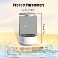 Skykey Electric Makeup Brush Cleaner Spinner Washing Machine Dryer Automatic Rechargeable Cosmetic Cleaner - HZ-001