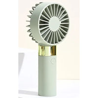 Skykey H25 Pro Mini Fan Green Rechargeable Air Cooler With Power Display Portable Handheld Cooling Fan - H25 Pro Green