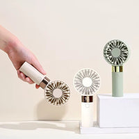 Skykey H25 Pro Mini Fan Green Rechargeable Air Cooler With Power Display Portable Handheld Cooling Fan - H25 Pro Green