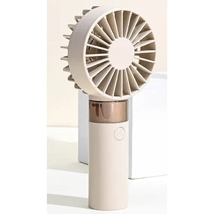 Skykey H25 Pro Mini Fan Khaki Rechargeable Air Cooler With Power Display Portable Handheld Cooling Fan - H25 Pro Khaki