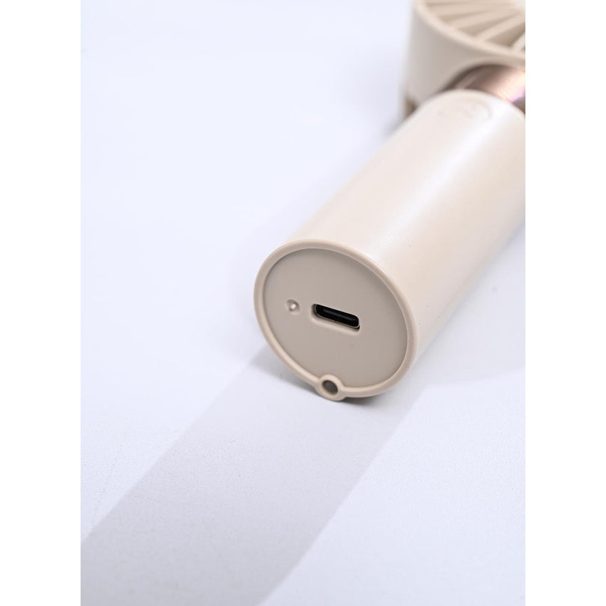 Skykey H25 Pro Mini Fan Khaki Rechargeable Air Cooler With Power Display Portable Handheld Cooling Fan - H25 Pro Khaki