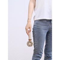 Skykey H25 Pro Mini Fan Khaki Rechargeable Air Cooler With Power Display Portable Handheld Cooling Fan - H25 Pro Khaki