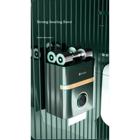 Skykey Tissue Box Toilet Paper Holder With Storage Compartment Green Design - TISSUEBOX101-GN