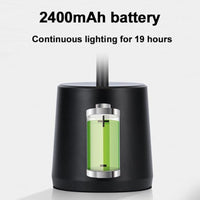 Skykey Touch Sensor Bar Table Lamp Rechargeable Modern LED Light Black - Modern LED Light Black