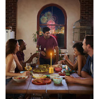 Skykey Touch Sensor Bar Table Lamp Rechargeable Modern LED Light Gold - Modern LED Light Gold