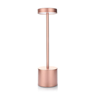 Skykey Touch Sensor Bar Table Lamp Rechargeable Modern LED Night Light Rose Gold - M111 Rose Gold