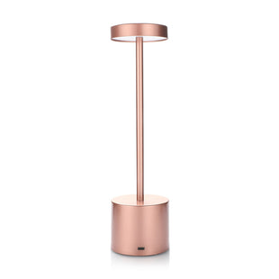 Skykey Touch Sensor Bar Table Lamp Rechargeable Modern LED Night Light Rose Gold - M111 Rose Gold