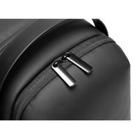 Skykey Travel Backpack Lifestyle Waterproof PU Backpack With USB-A Port Up Black Stylish Large Capacity Design - MTC304