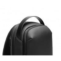 Skykey Travel Backpack Lifestyle Waterproof PU Backpack With USB-A Port Up Black Stylish Large Capacity Design - MTC304