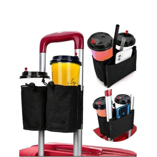 Skykey Trunk Bag Luggage Travel Cup Holder Bottle Drink Caddy Black Pouch - TRUNKBAG101BK