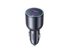 UGREEN 63W 2-Port Fast Car Charger (Space Grey) EC701