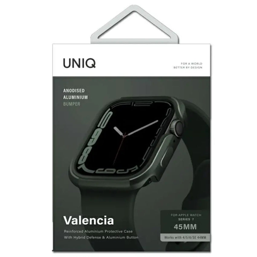 Uniq Valencia Watch Case for Apple Watch 45mm - Green EOL
