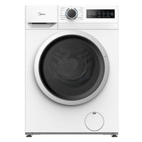 Midea Front Load Washer 7kg, White - MF110W70B/W-GCC