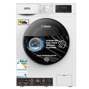 Orca Front Load Washing Machine 8KG 1200RPM OR-TWF80EW